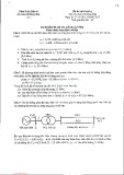 Đề thi cuối học kỳ môn Ổn định hệ thống điện - Năm 2015