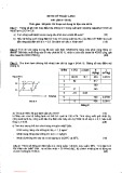 Đề thi học kỳ I năm 2014 2015 môn Kỹ thuật lạnh