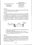 Đề thi cuối kỳ môn Quá độ điện từ trong hệ thống điện