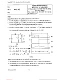 Đề kiểm tra cuối kỳ môn Điện tử công suất