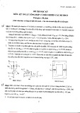 Đề thi học kỳ môn Kỹ thuật tổng hợp và điều khiển các bộ BĐCS