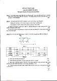 Đề thi học kỳ Kỹ thuật điện lạnh