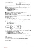 Đề thi năm học 2016 môn Trường điện từ