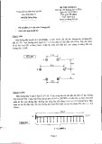 Đề thi cuối kỳ môn Thiết kế đường dây và trạm biến áp