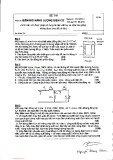 Đề thi cuối kỳ Biến đổi năng lượng điện cơ - Năm học 2014 - 2015