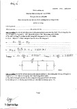 Đề thi cuối học kỳ môn Điện tử công suất - Lớp DTDD2