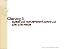 Bài giảng Kế toán quản trị: Chương 5 - ThS Hồ Thị Thanh Ngọc