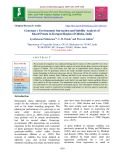 Genotype × Environment interaction and stability analysis of Kharif potato in Koraput region of Odisha, India