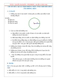 Chuyên đề Toán lớp 9 - Hình học: Sự xác định đường tròn, tính chất đối xứng của đường tròn