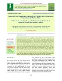 Integrated crop management approach for profitable rice production in Uttara Kannada district, India