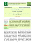 A study on effect of organic manures on green gram [Phaseolus radiate L.]
