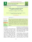 Studies on biology of drumstick leaf eating caterpillar, Noorda blitealis, Walker