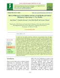 Effect of different level of sulphur and zinc on soil health and yield of Blackgram (Vigna mungo L.) Var. Barkha