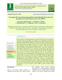 Screening of F3 generation interspecific tomato hybrids derivatives for resistance to peanut bud necrosis virus (PBNV)