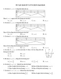 Ôn tập Hàm số và ứng dụng đạo hàm