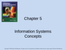 Lecture Accounting information systems: Basic concepts and current issues (4/e): Chapter 5 - Robert L. Hurt