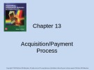 Lecture Accounting information systems: Basic concepts and current issues (4/e): Chapter 13 - Robert L. Hurt