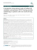 A prospective observational study of Gallium-68 ventilation and perfusion PET/CT during and after radiotherapy in patients with non-small cell lung cancer