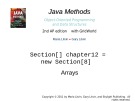 Lecture Java methods: Object-oriented programming and data structures (2nd AP edition): Chapter 12 - Maria Litvin, Gary Litvin
