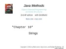 Lecture Java methods: Object-oriented programming and data structures (2nd AP edition): Chapter 10 - Maria Litvin, Gary Litvin