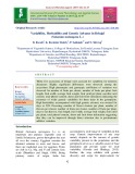 Variability, heritability and genetic advance in Brinjal (Solanum melongena L.)