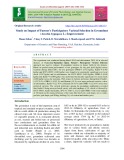 Study on impact of farmer's participatory varietal selection in groundnut (Arachis hypogeae L.) improvement