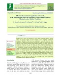 Effect of micronutrient application on growth, fruit retention and shelf life of Kinnow (Citrus reticulata Blanco.) Mandarin under rainfed conditions