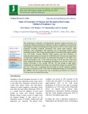 Study of economics of manual and mechanical harvesting method of sorghum crop