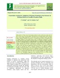 Constraints analysis in adoption of organic farming by the farmers in Krishna district of Andhra Pradesh, India