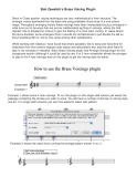 Bob Zawalich’s brass voicing plugin