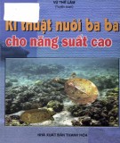 Kỹ thuật nuôi ba ba cho năng suất cao: Phần 1