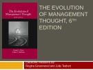 Lecture The evolution of management thought (6th edition) - Chapter 12: Scientific management in retrospect