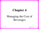 Lecture Food and beverage cost control (5th Edition): Chapter 4 - Dopson, Hayes, Miller 