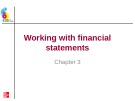 Lecture Essentials of corporate finance (2/e) – Chapter 3: Working with financial statements