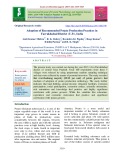 Adoption of recommended potato production practices in Farrukhabad district (U.P.), India