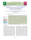 Population dynamics of thrips, thrips Tabaci Lindemann in american cotton (Gossypium hirsutum)