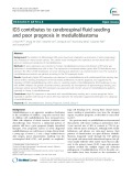 ID3 contributes to cerebrospinal fluid seeding and poor prognosis in medulloblastoma