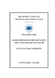 Luận văn Thạc sĩ Kinh tế: Giải pháp triển khai hệ thống ERP tại Tổng công ty Phân bón và Hóa chất dầu khí