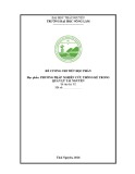 Đề cương chi tiết học phần: Phương pháp nghiên cứu thống kê trong quản lý tài nguyên