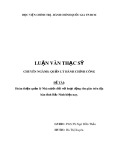 Luận văn Thạc sĩ Quản lý hành chính công: Hoàn thiện quản lý Nhà nước đối với hoạt động tôn giáo trên địa bàn tỉnh Bắc Ninh hiện nay