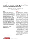 A study on synthesis and properties of SAPs based on carboxymethyl cellulose