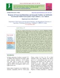 Response of neem cake rhizobium and inorganic fertilizer on soil health growth and yield of green gram (Vigna radiata L.) var. Samrat