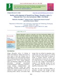 Studies on development of squash from mango (Mangifera indica L.) pulp and Aloe vera (Aloe barbadensis Miller.) gel blend