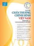 Tạp chí chấn thương chỉnh hình Việt Nam - số 3/2013