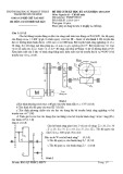 Đáp án đề thi học kỳ II năm học 2018-2019 môn Nguyên lý - Chi tiết máy - ĐH Sư phạm Kỹ thuật