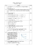 Đáp án đề thi cuối kỳ II năm học 2019-2020 môn Vật lý 1 - ĐH Sư phạm Kỹ thuật
