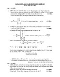 Đáp án đề thi cuối học kỳ I năm học 2014-2015 môn Hệ thống điều khiển số - ĐH Sư phạm Kỹ thuật