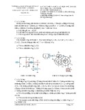 Đề thi cuối kỳ học kỳ II năm học 2019-2020 môn Nguyên lý - Chi tiết máy - ĐH Sư phạm Kỹ thuật