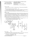Đề thi cuối kỳ học kỳ I năm học 2019-2020 môn Nguyên lý - Chi tiết máy - ĐH Sư phạm Kỹ thuật