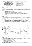 Đề thi cuối kỳ học kỳ I năm học 2015-2016 môn Nguyên lý - Chi tiết máy - ĐH Sư phạm Kỹ thuật